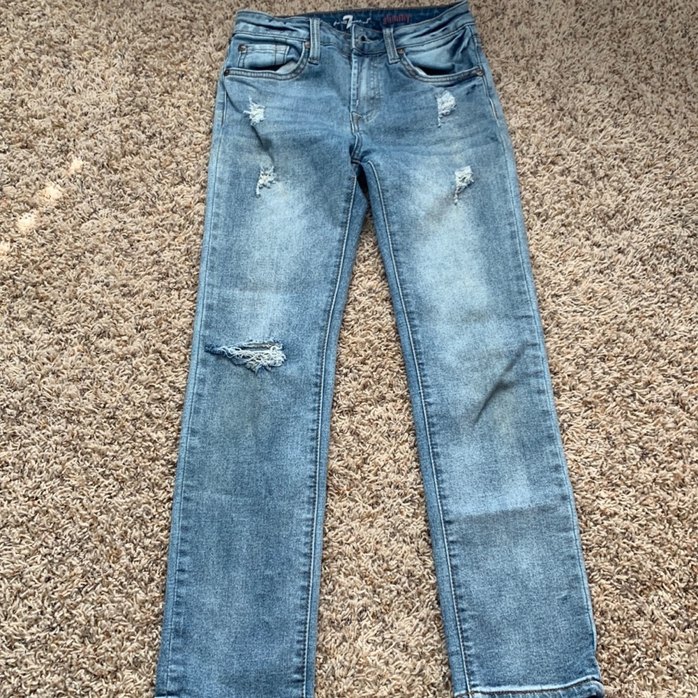 Girls 7 For All Mankind Jeans